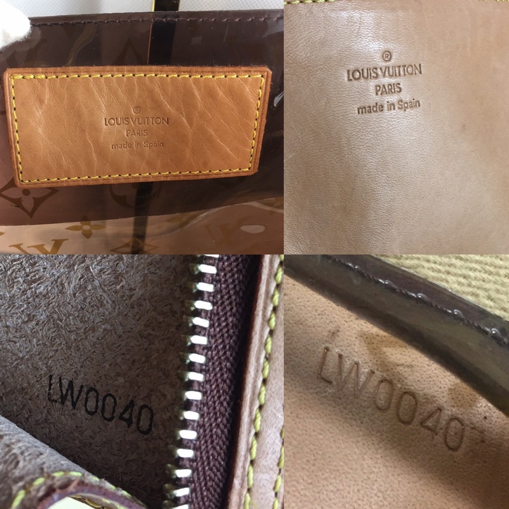 🌟BEACH🌟CLEAR LOUIS VUITTON WITH POUCH - Picture 4 of 11
